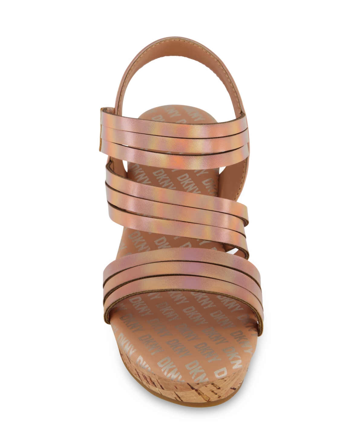 Dkny Big Girls Open Toe Wedge Sandals