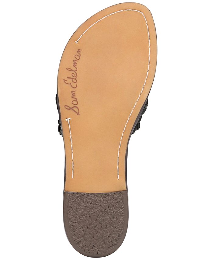 Sam Edelman Women's Giada Woven Slide Sandals - Macy's