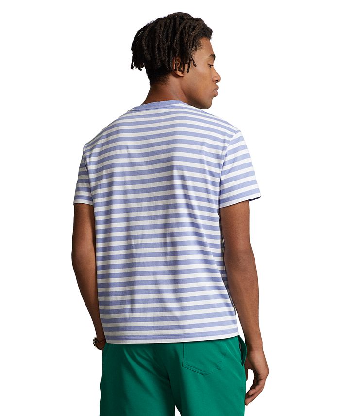 Polo Ralph Lauren Men's Classic-Fit Striped Jersey T-Shirt - Macy's