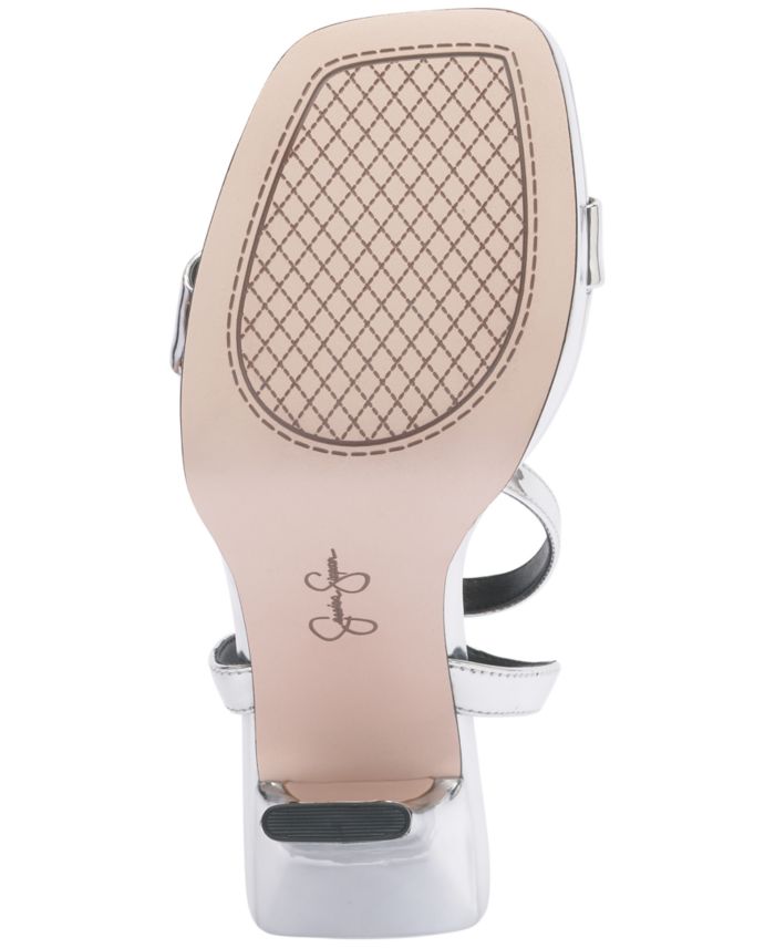 Jessica Simpson Womens Adonia Two Piece Platform Dress Sandals