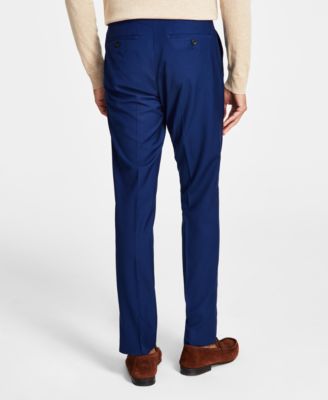 Men's Techni-Cole Suit Separate Slim-Fit Pants