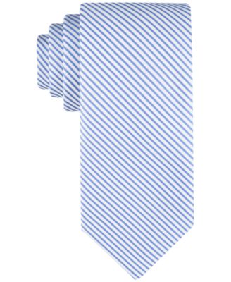 Tommy Hilfiger - Men's Seersucker Stripe Tie