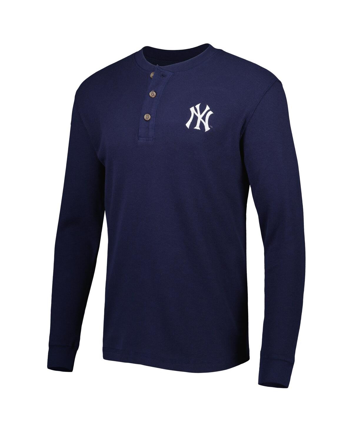 Shop Dunbrooke Men's  New York Yankees Navy Maverick Long Sleeve T-shirt
