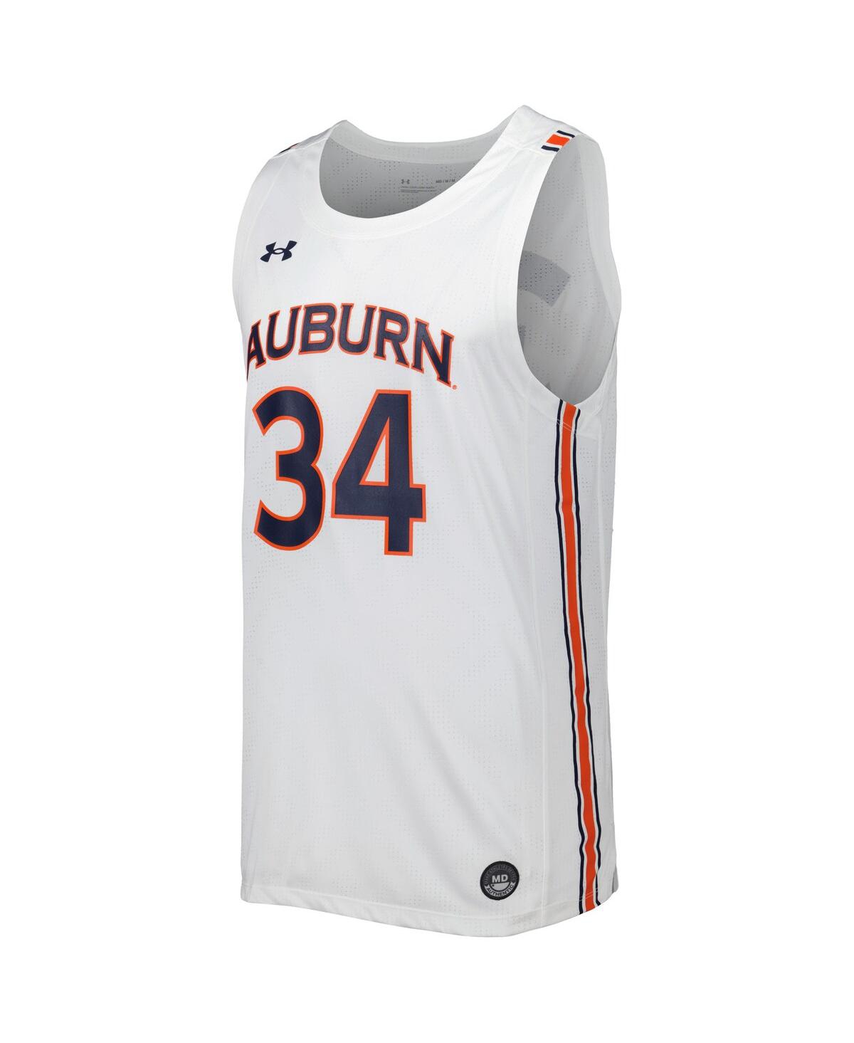 Men's Under ArmourAuburn Tigers Replica Basketball Jersey - White