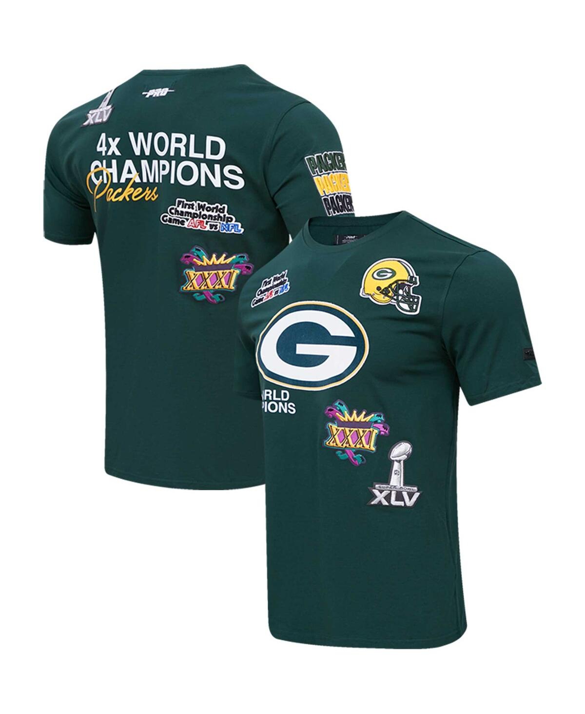 Men's Pro StandardGreen Bay Packers Championship T-shirt - Green