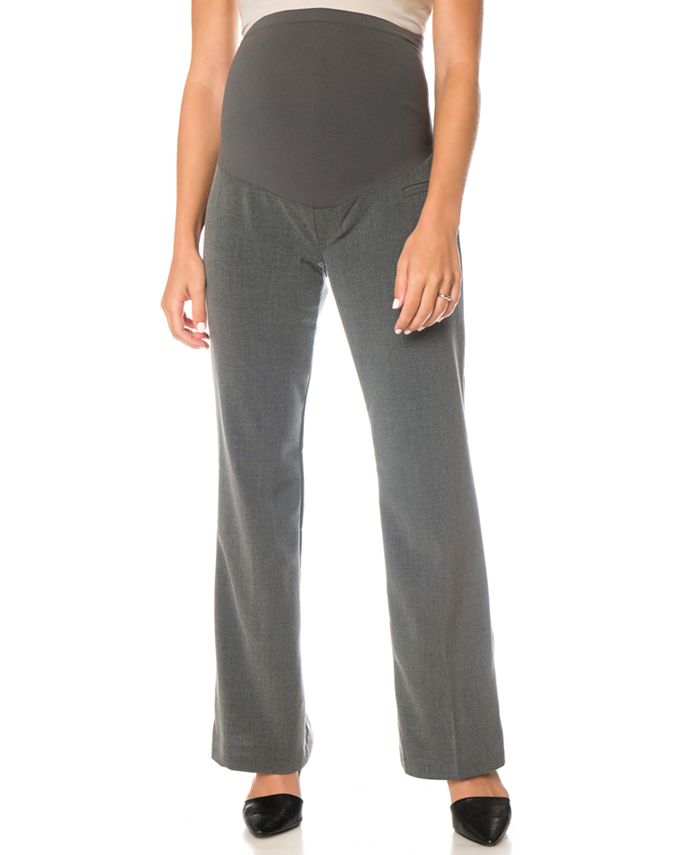 Motherhood Maternity The Zelie Petite Secret Fit Belly Flare Leg Pants