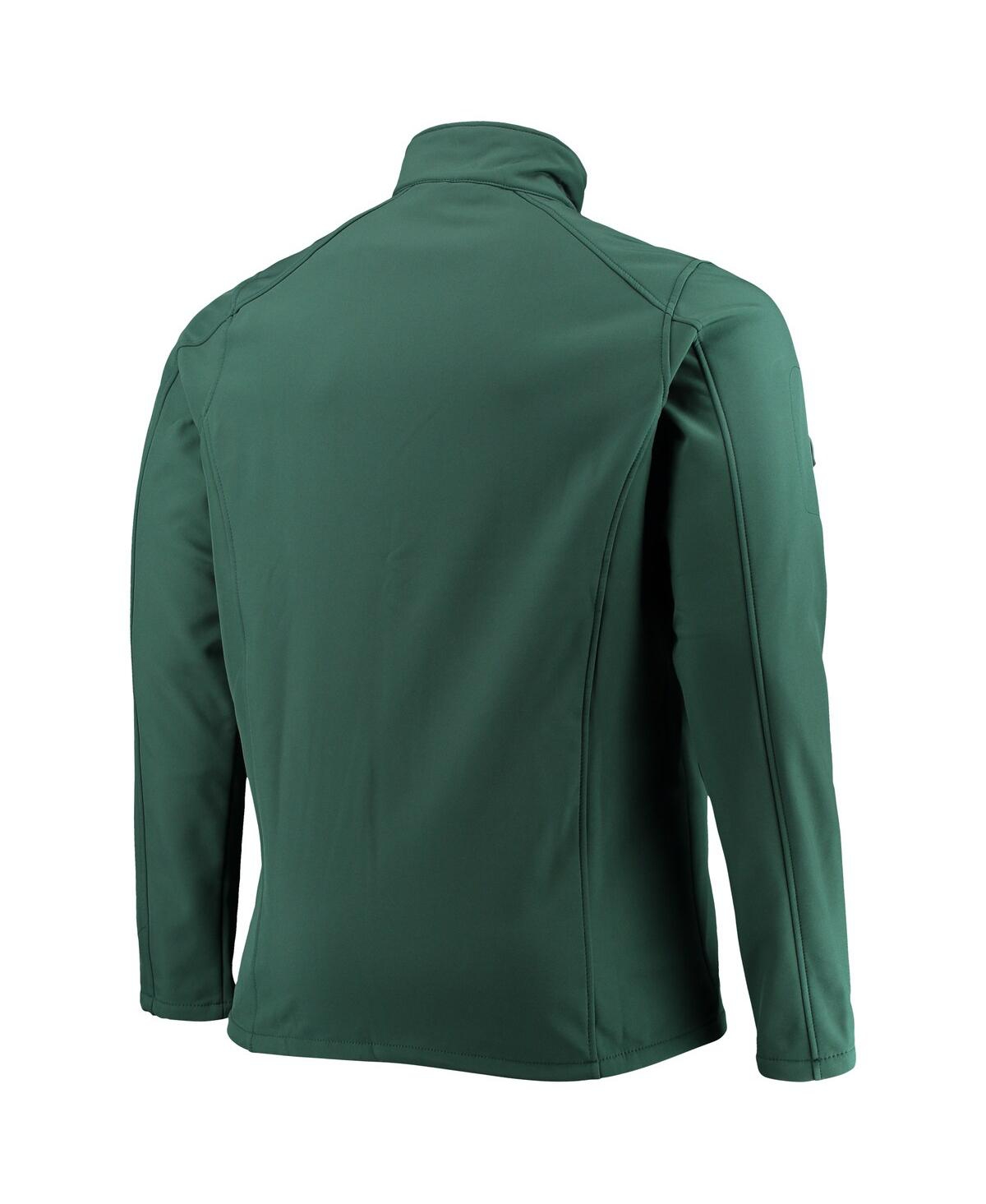 Shop Dunbrooke Men's  Green Green Bay Packers Big And Tall Sonoma Softshell Full-zip Jacket