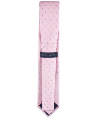 Men's Linen Dot Tie