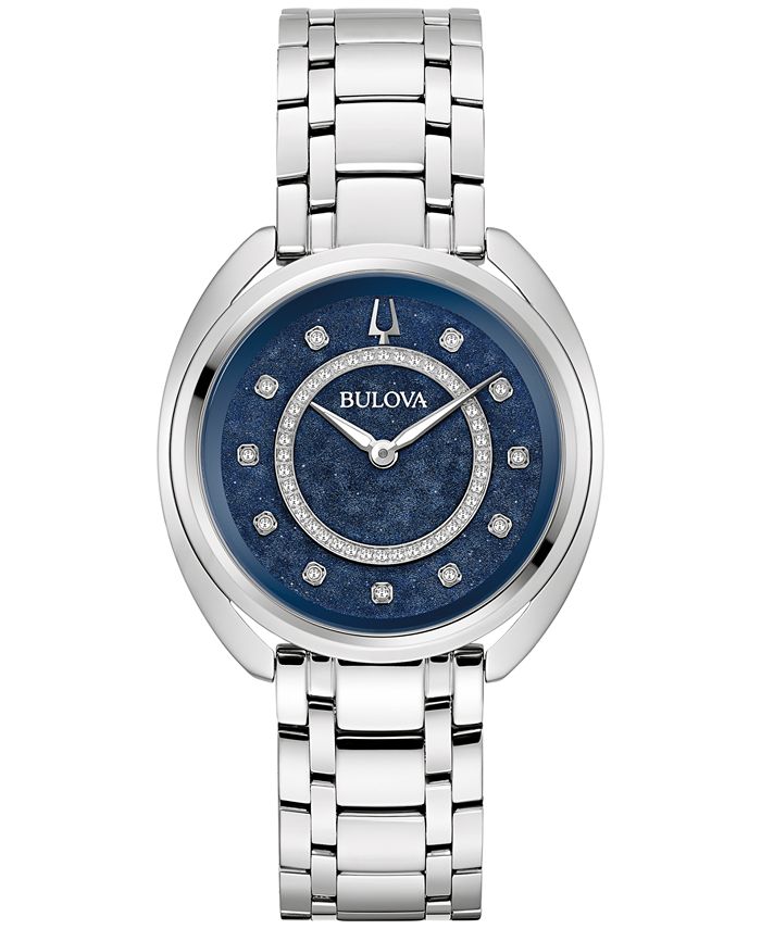 Bulova 8 online diamond watch