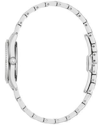 Women's Crystal Stainless Steel Bracelet Watch 29mm