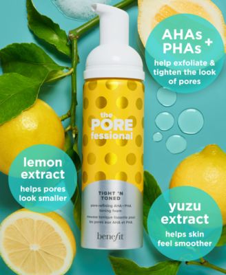 The POREfessional Tight 'N Toned Pore-Refining AHA+PHA Toning Foam