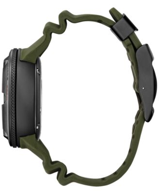 Eco-Drive Men's Promaster Dive Green Strap Watch 48mm