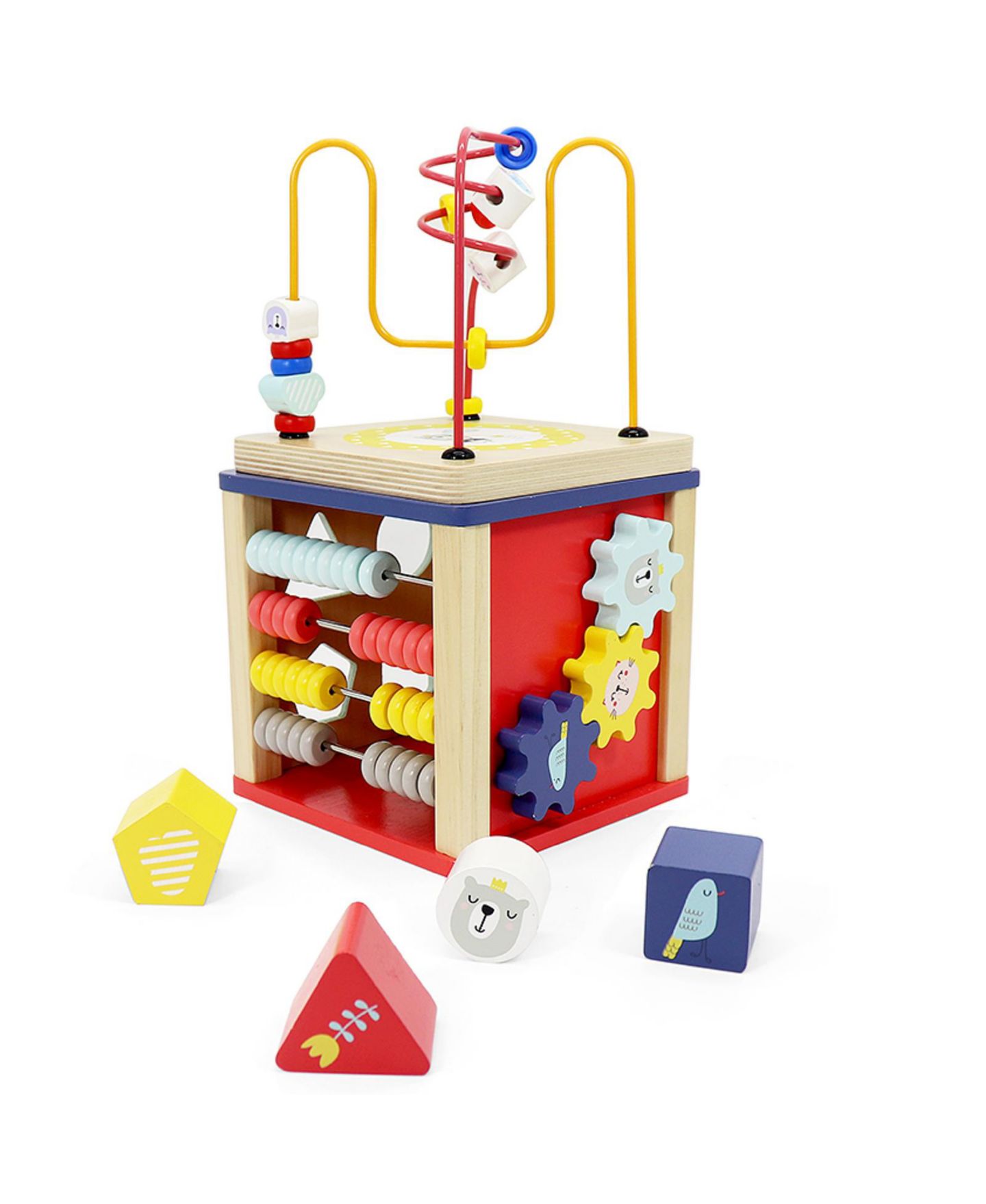 Детские игрушки Leo & Friends Benny Activity Cube, цвет: Разноцветный — фото 1