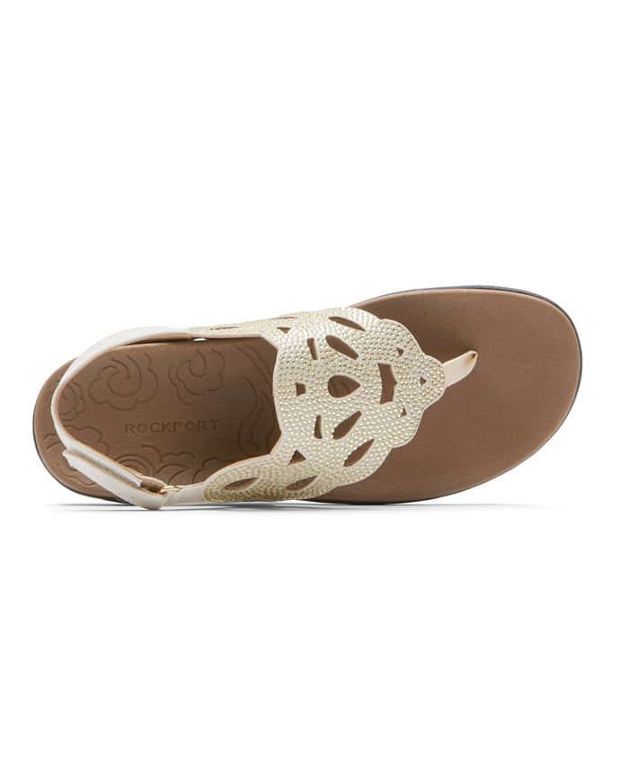 Rockport Women's Ridge Slingback Sandal - Gold - 7M