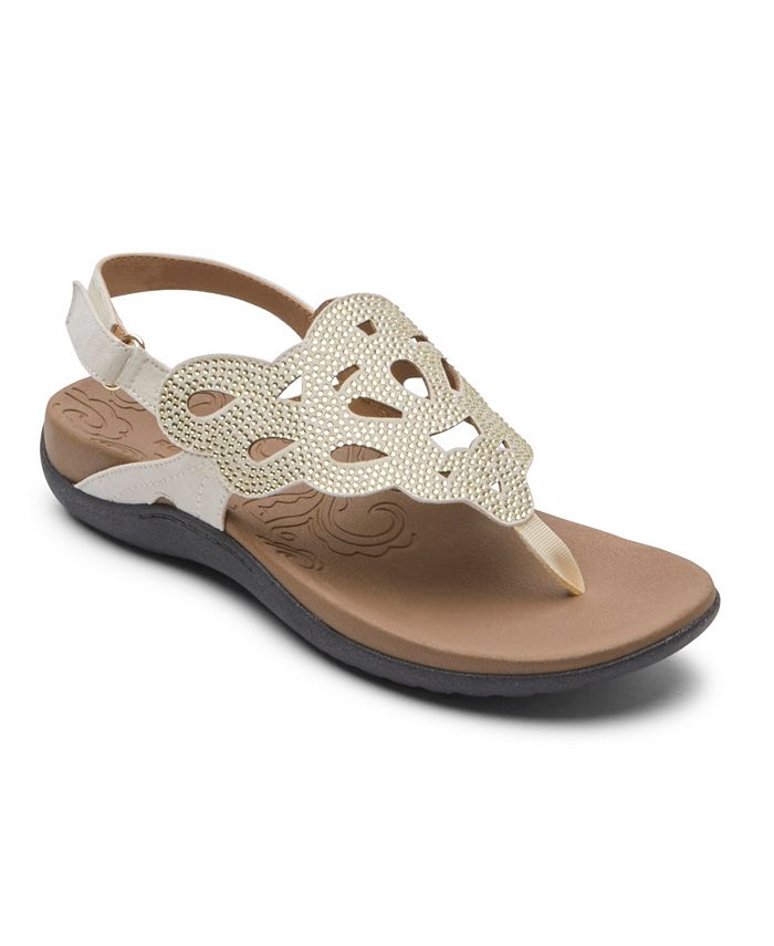 Rockport Women's Ridge Slingback Sandal - Gold - 7M