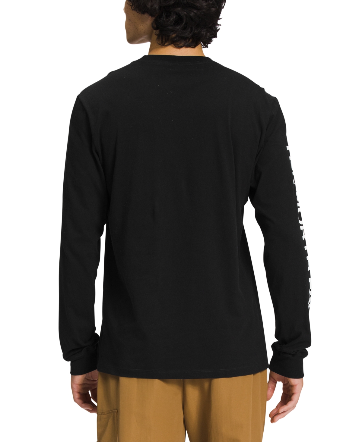 The North Face Men's Graphic Long-Sleeve hit T-Shirt -tnf White