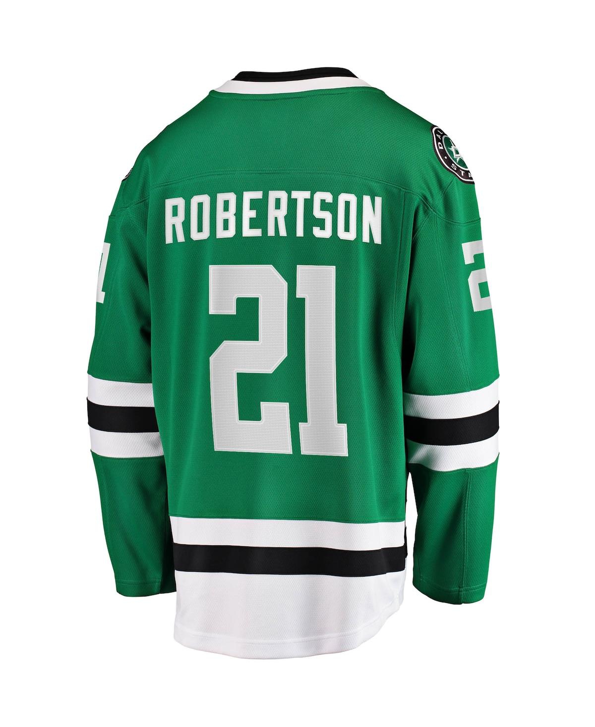 Men's Fanatics Jason RobertsonDallas Stars 2017/18 Home Breakaway Replica Jersey - Kelly Green