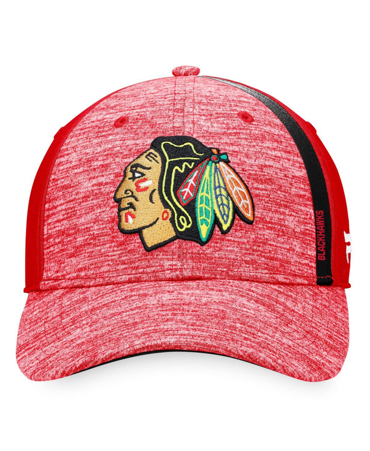 Fanatics Men's  Red Chicago Blackhawks Defender Flex Hat In Red