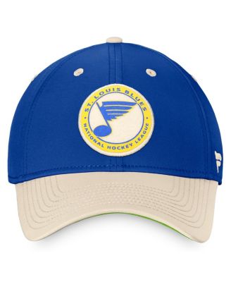 Men's Royal, Khaki St. Louis Blues True Classics Retro Flex Hat