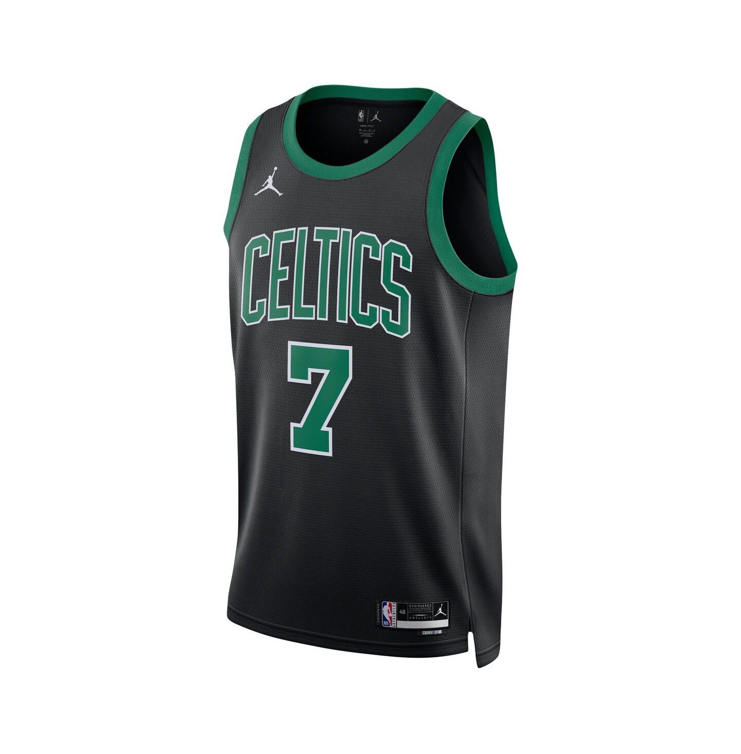 Топ Nike Jaylen Brown Boston Celtics Swingman Jersey, цвет: Чёрный — фото 3