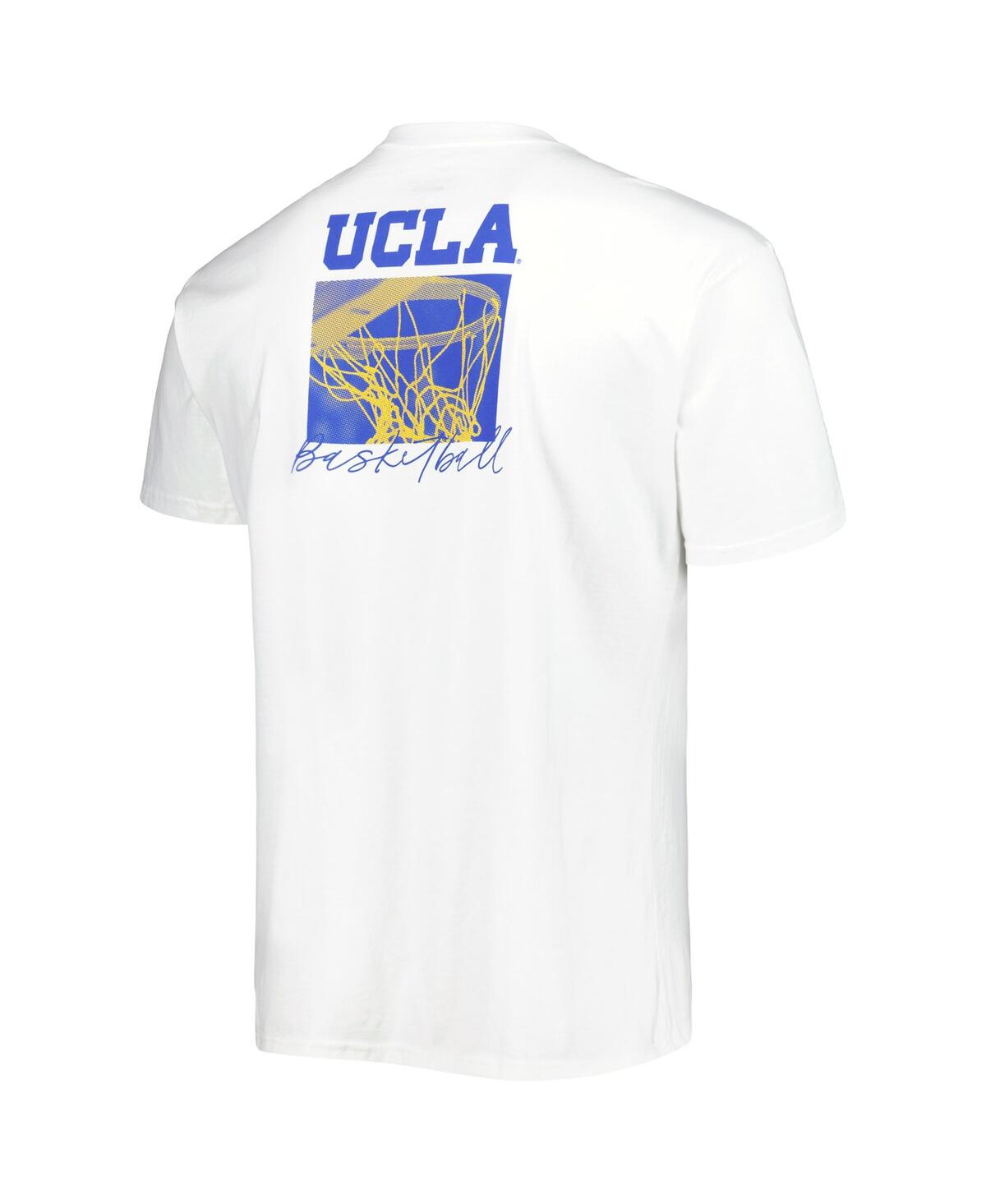 Shop Jordan Men's  White Ucla Bruins Basketball Movement Max90 T-shirt