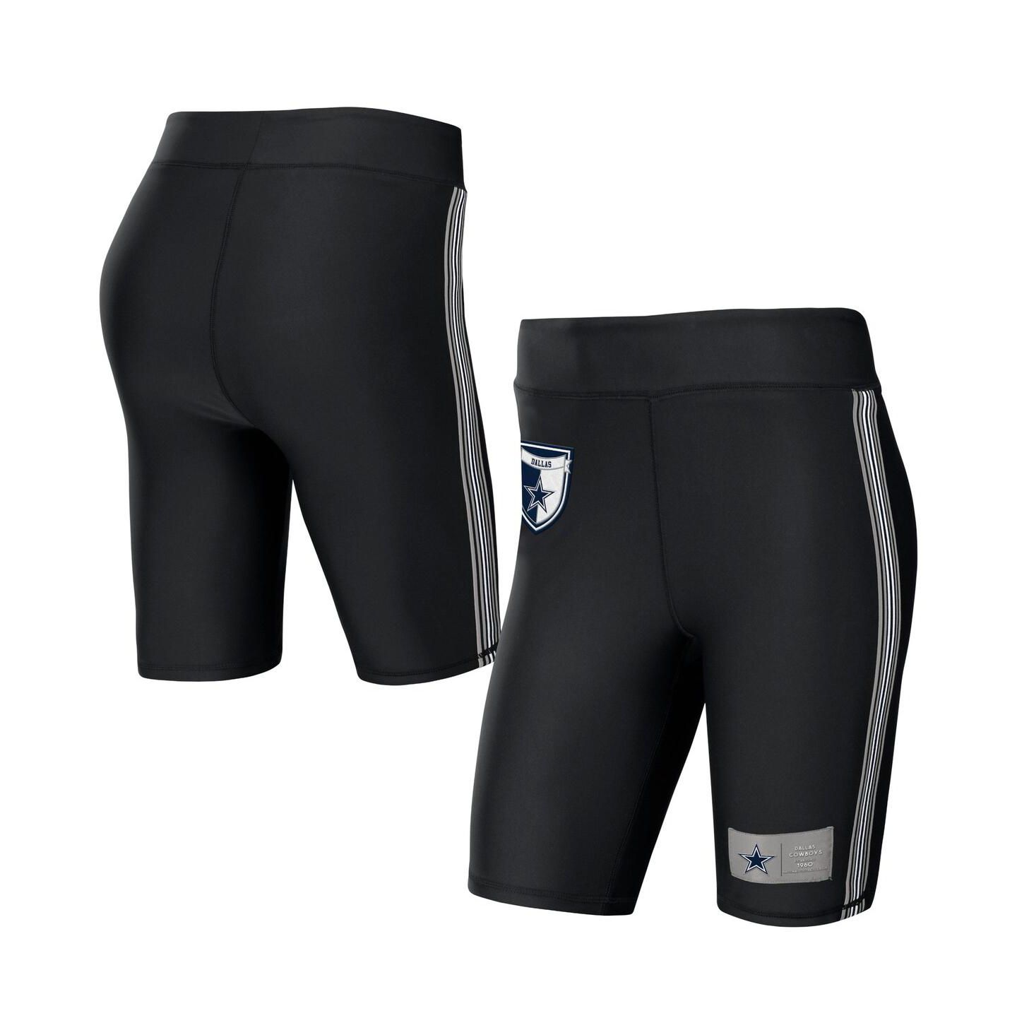 Женские шорты WEAR by Erin Andrews Black Dallas Cowboys Biker — фото 4