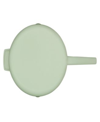 Enameled Cast Iron 12" Skillet with Helper Handle and Pour Spouts