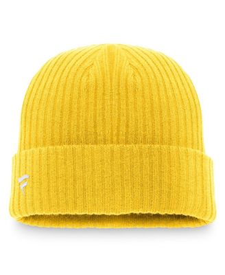 Men's Gold Nashville Predators Core Primary Logo Cuffed Knit Hat