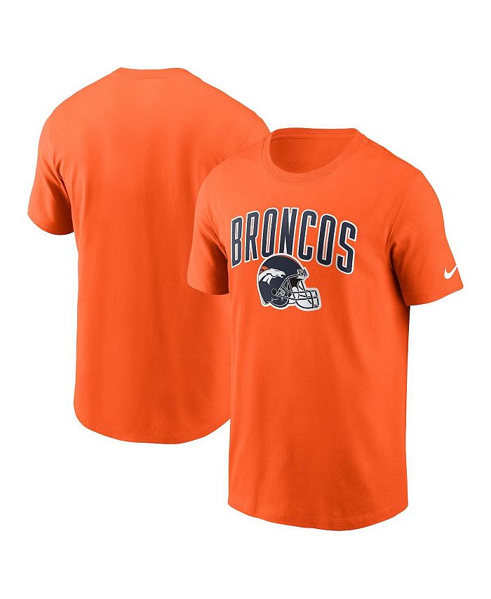 Nike Men's Orange Denver Broncos Team Athletic T-shirt - Macy's