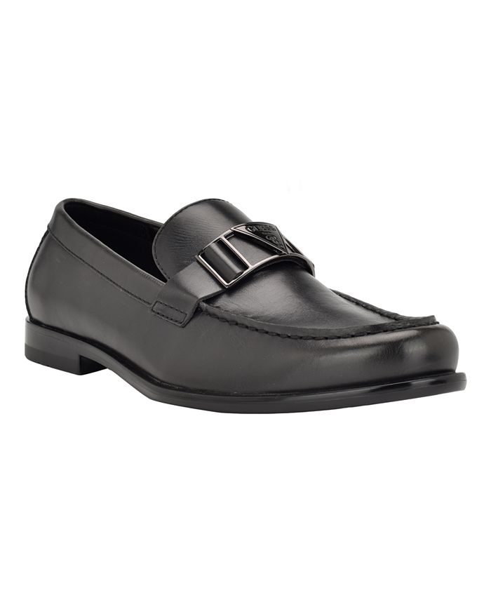 GUESS Men's Chandi Moc Toe Slip On Driving Loafers - Macy's