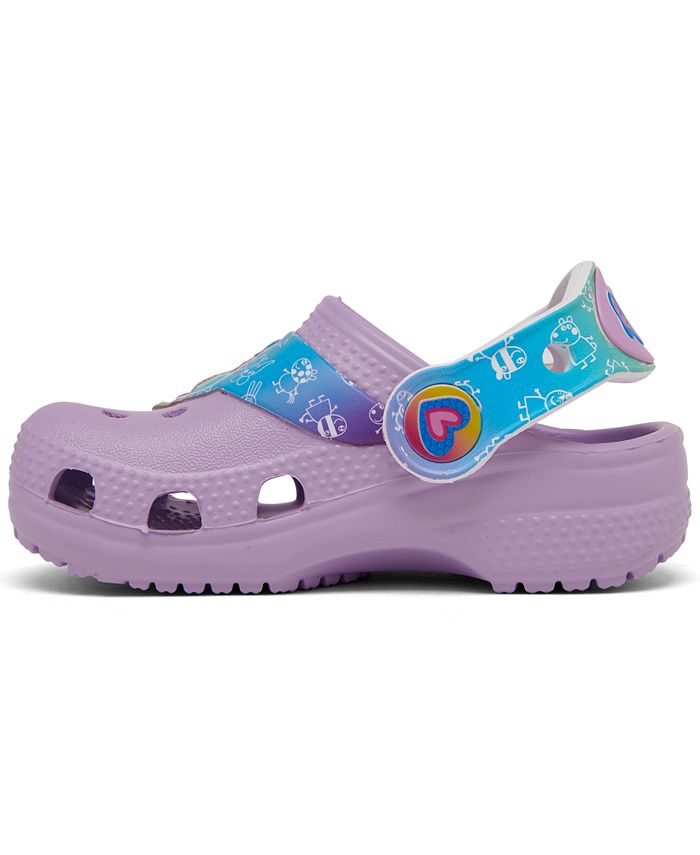 Crocs Toddler Girls Peppa Pig Classic Clogs from Finish Line Macy's