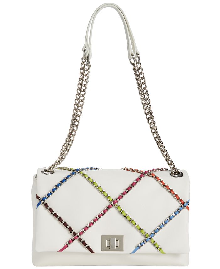 I.N.C. International Concepts Soft Ajae Multicolored Chain Shoulder Bag,  Created for Macy's - Macy's
