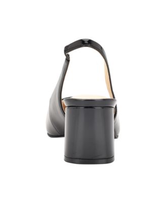 Women's Nileo Block Heeled Sling Back Pumps