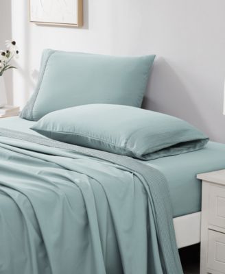 Classy Pleated 21" Extra deep, Pocket Sheet Set, Split King