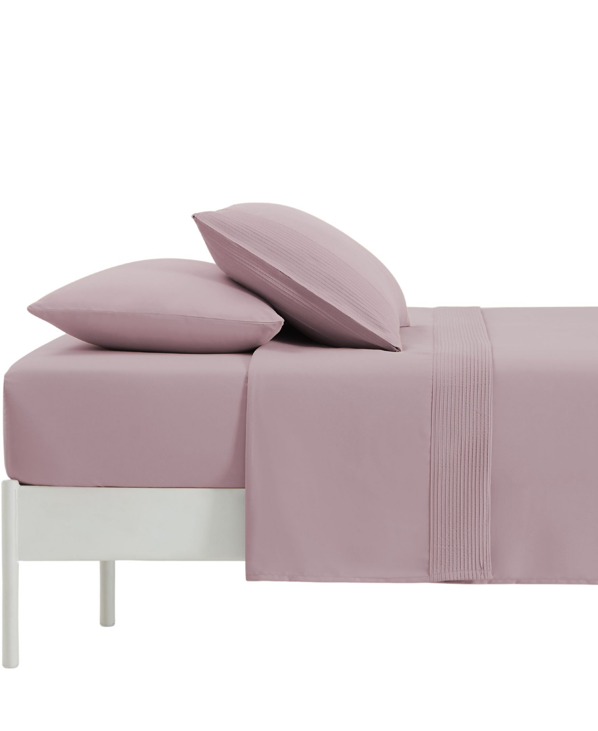 Southshore Fine Linens Classy Pleated 21" Extra deep, Pocket Sheet Set