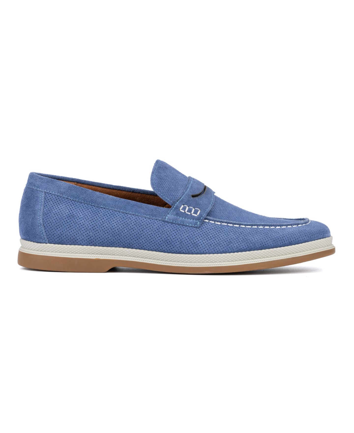 Мужские туфли Vintage Foundry Co Menahan Slip-On, цвет: Синий — фото 2