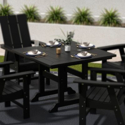 43" Square Outdoor Patio Dining Table