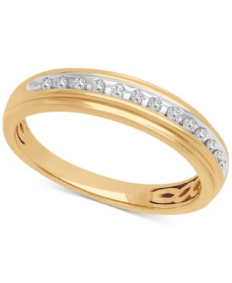 Diamond Halo Cluster Bridal Set (1/3 ct. t.w.) in 14k Two-Tone Gold