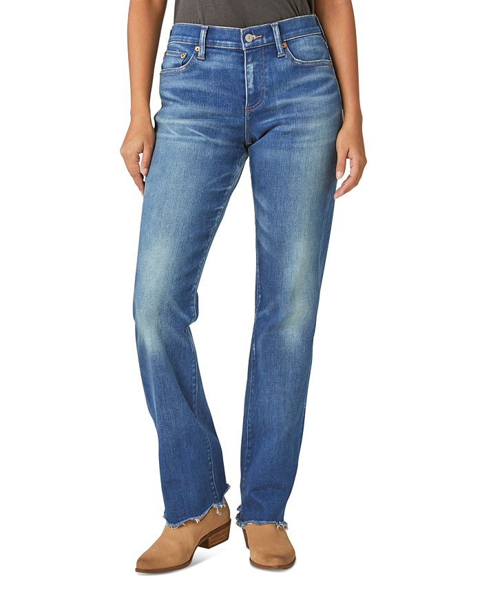 Lucky Brand Women's Easy Rider Mid Rise Bootcut Jeans - Macy's