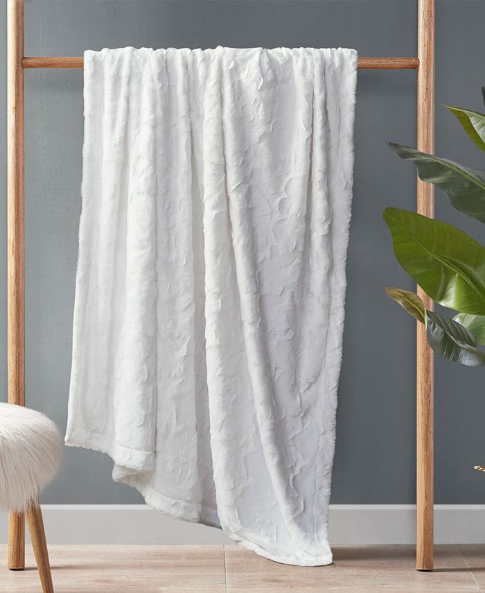 Madison Park Zuri FauxFur Throw, 60" x 70" & Reviews Home Macy's