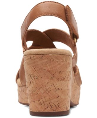 Women's Collection Giselle Beach Slingback Wedge Sandals