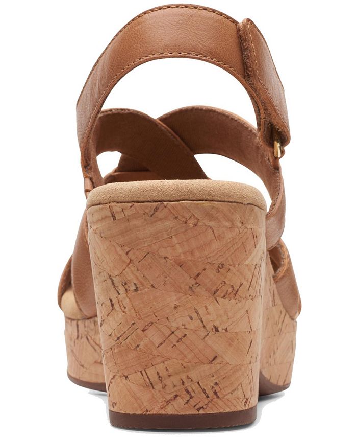 clarks giselle beach wedge sandals