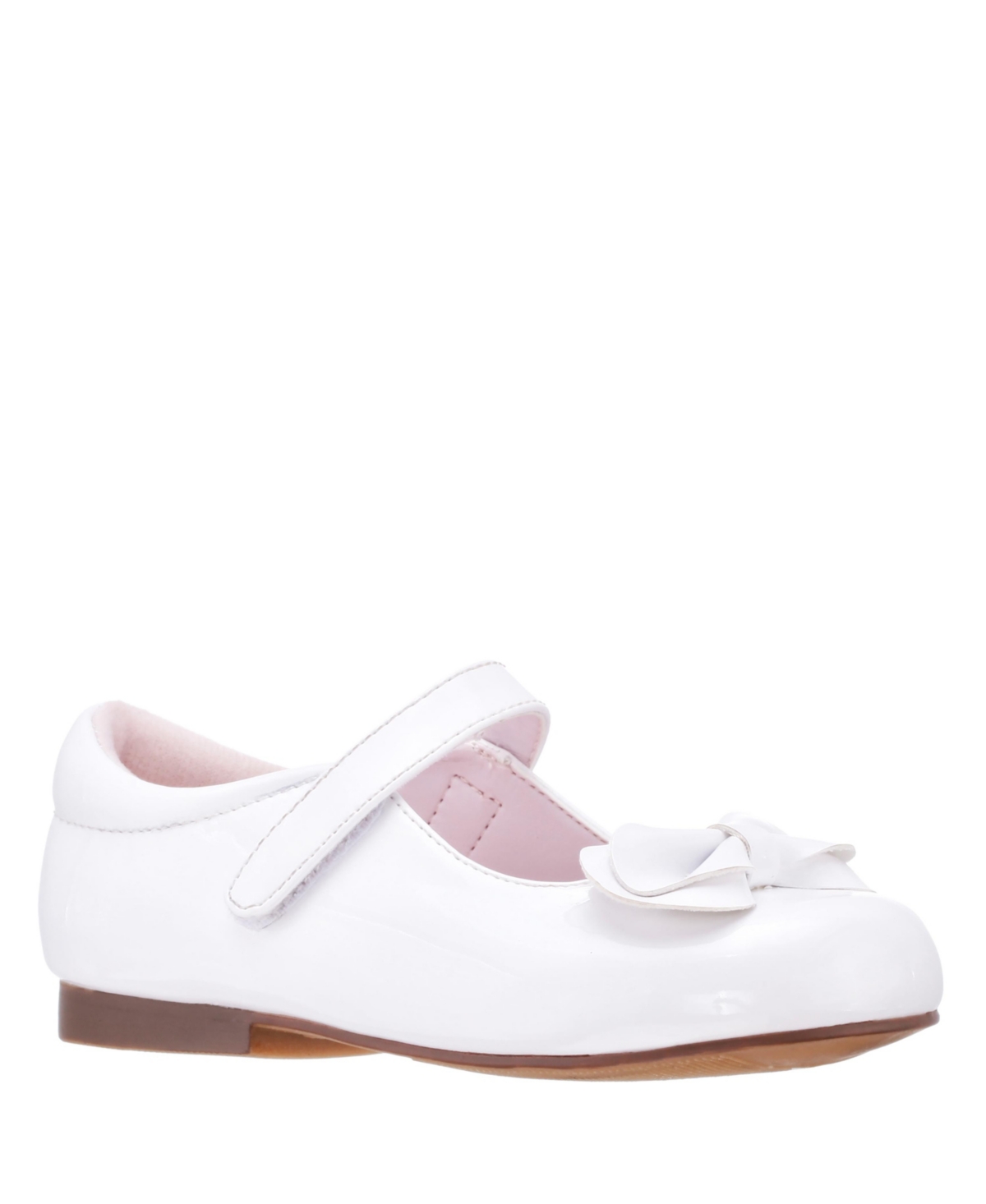 Nina Toddler Girls Krista Mary Jane Dress Shoes In White Patent