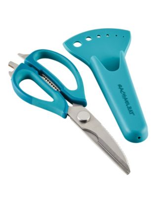 Professional Multi Shear Kitchen Scissors with Herb Stripper and Sheath Set, 2 Piece