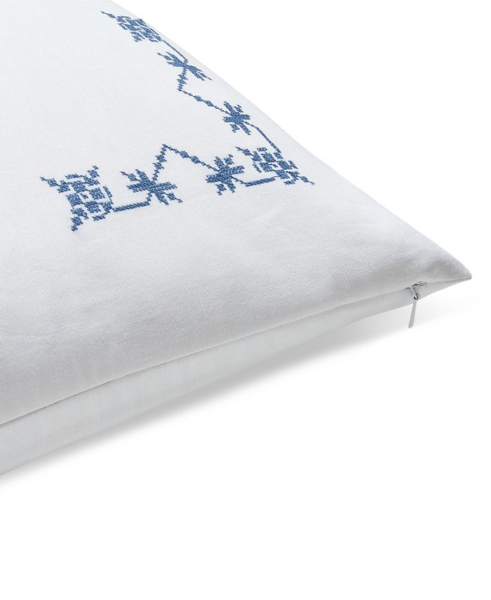 Lauren Ralph Lauren Anya Embroidery Decorative Pillow, 18" & Reviews
