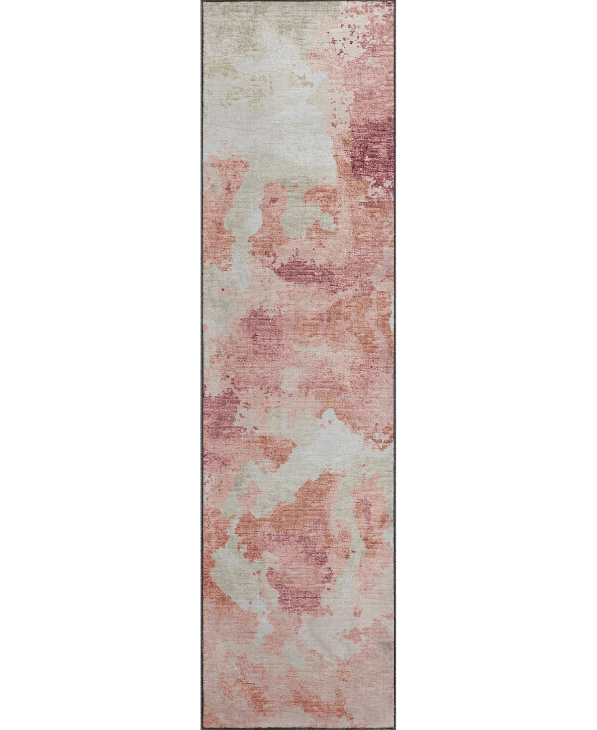D Style Camberly Cm2 2'3" X 7'6" Runner Area Rug In Rose