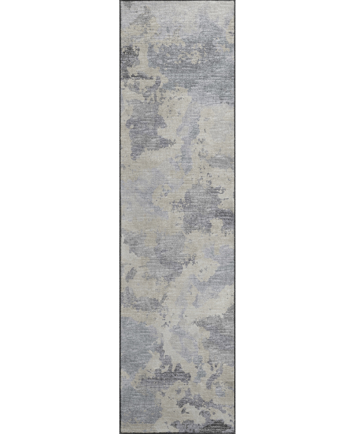 D Style Camberly Cm2 2'3" X 7'6" Runner Area Rug In Charcoal