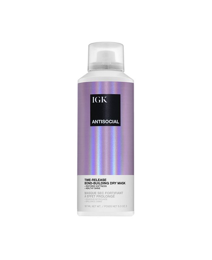 IGK Hair Antisocial Overnight BondBuilding Dry Hair Mask Macy's