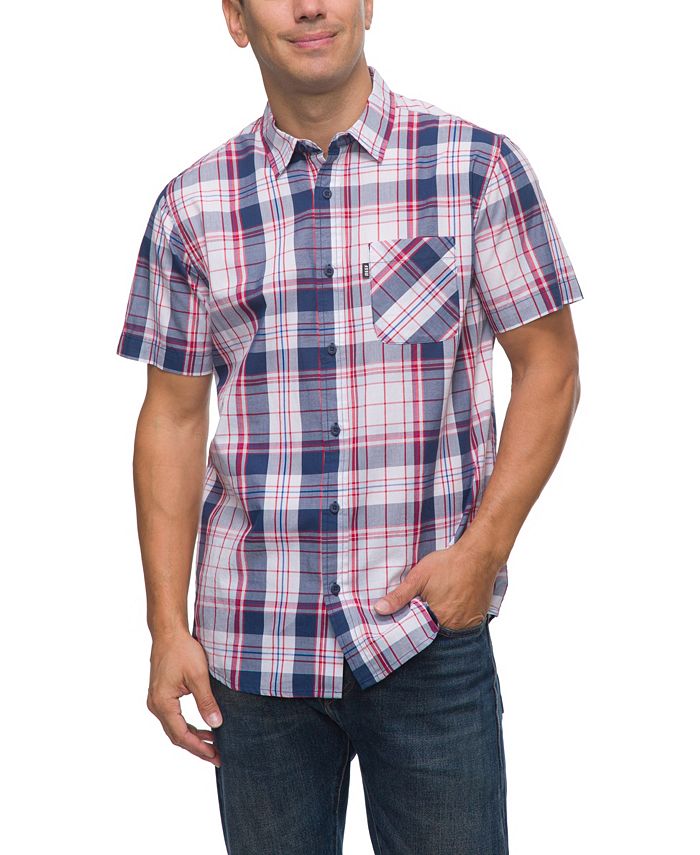 REEF Men's Fellows Short Sleeves Woven Shirt - Macy's
