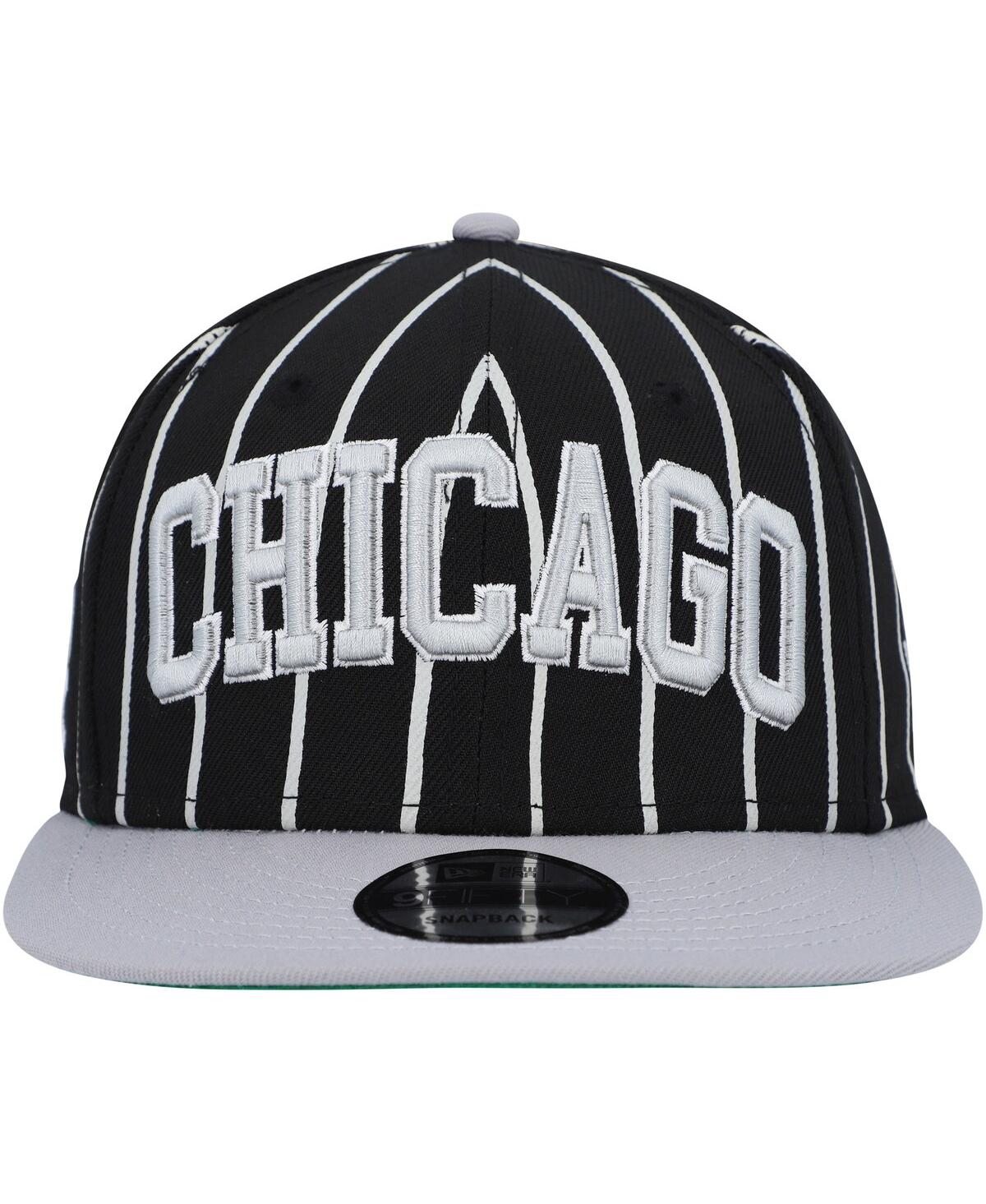 Men's New Era Gray Chicago White Sox City Arch 9FIFTY Snapback Hat - Gray